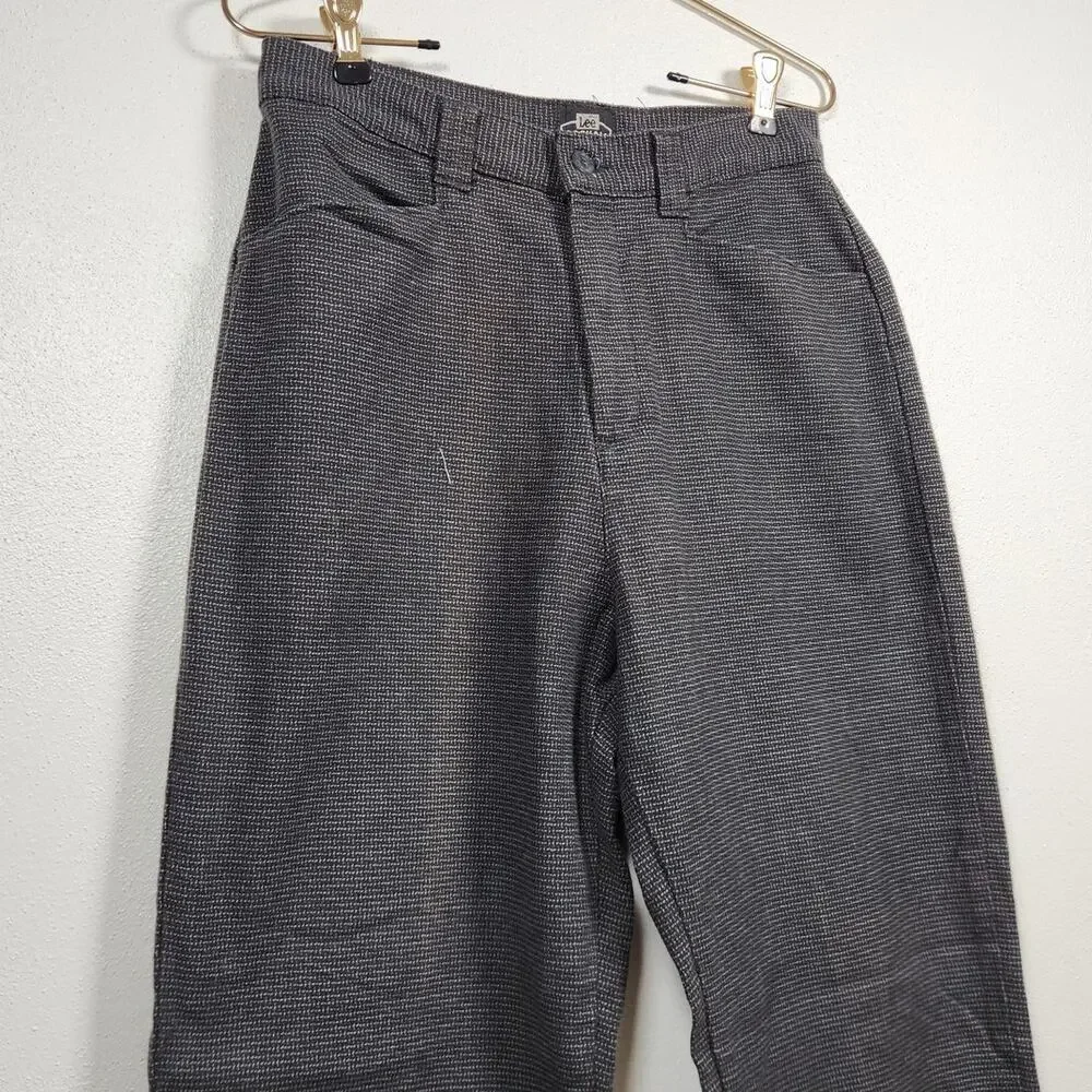 Vintage Lee Casuals 8 Medium Womens Western Faded Office Grunge Skate Emo